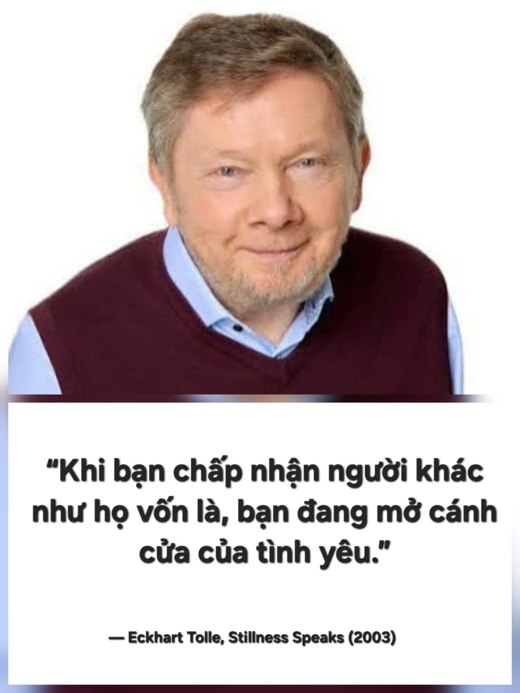 Một dòng thở nhẹ: Cái thấy đơn thuần mở ra tình yêu